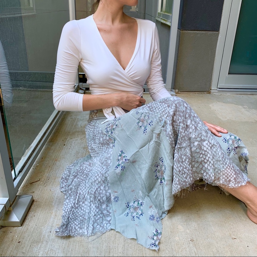 Free People Midi Skirt